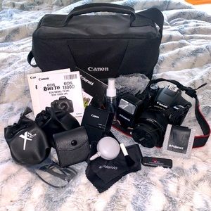 CANON EOS Rebel T6 Camera and Accessories!!